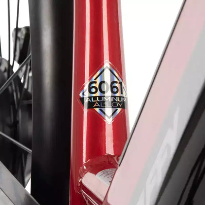 Bicicletta elettrica Huffy Lyndon Step-Through - Ruote da 27.5" - 20 MPH - 36V - Rossa
