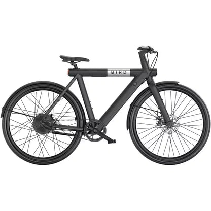 Bird Adult A Frame 28" Step Over Electric Hybrid Bike - Nero: Telaio in alluminio, velocità massima 20 mph