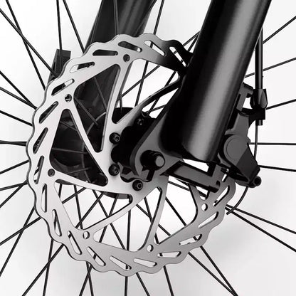 Bici elettrica da montagna Hiboy Adult P6 26" con telaio alto - Nera