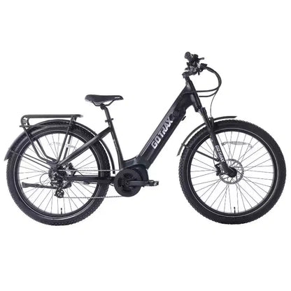 Bici Elettrica Ibrida Gotrax MX1 Mid Drive 27,5" Step Through per Adulti - Nera