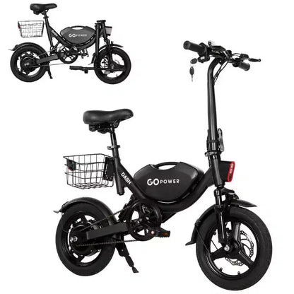 GoPowerBike GoDash Foldable Compact Mini Adult EBike