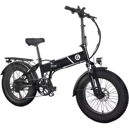 Electric Bike for Adults,20 x 4.0 Fat Tire Folding Ebike,500W 48V Removable Battery and 7-Speed Gears Ideal for Commuting