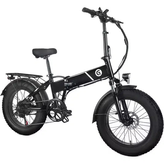 Electric Bike for Adults,20 x 4.0 Fat Tire Folding Ebike,500W 48V Removable Battery and 7-Speed Gears Ideal for Commuting