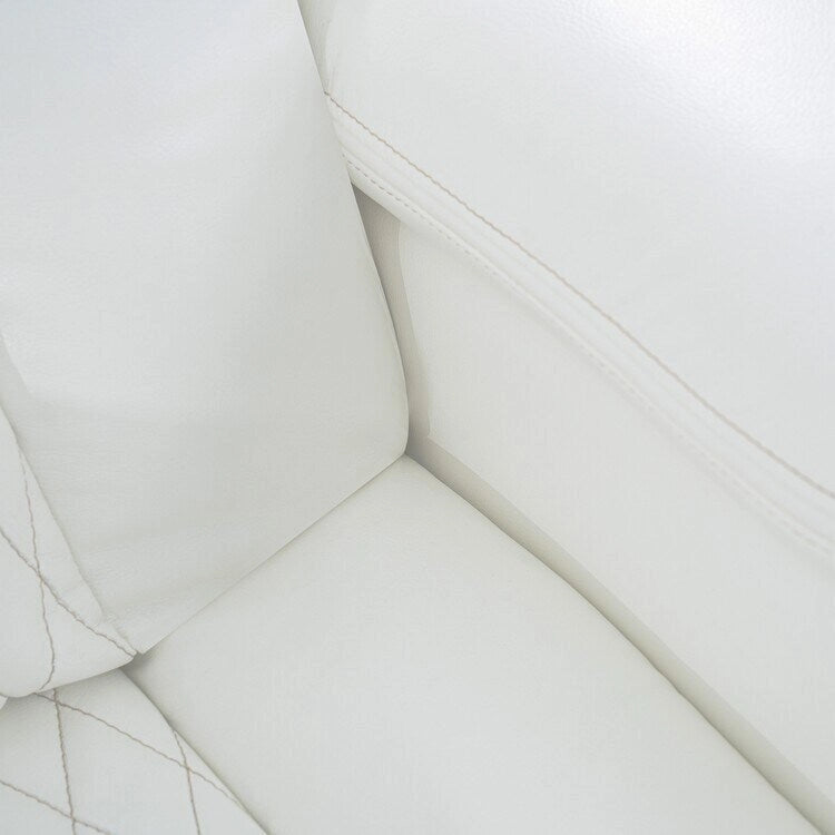 Divano ad angolo reclinabile di lusso a 5 e 6 posti con LED, USB, ricarica wireless, Bluetooth e vano contenitore