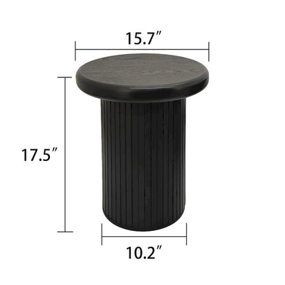Modern Round Nesting Coffee Tables – Stackable Double Table for Living Room
