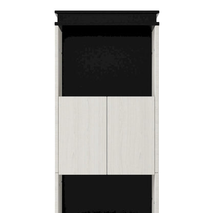Full Size Murphy Bed with Desk and Storage Shelves