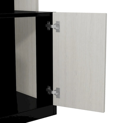 Full Size Murphy Bed with Desk and Storage Shelves