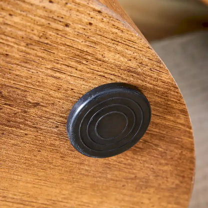 15.7 Modern Round Coffee Table with Fashionable Pattern and Stable Base for Living Room