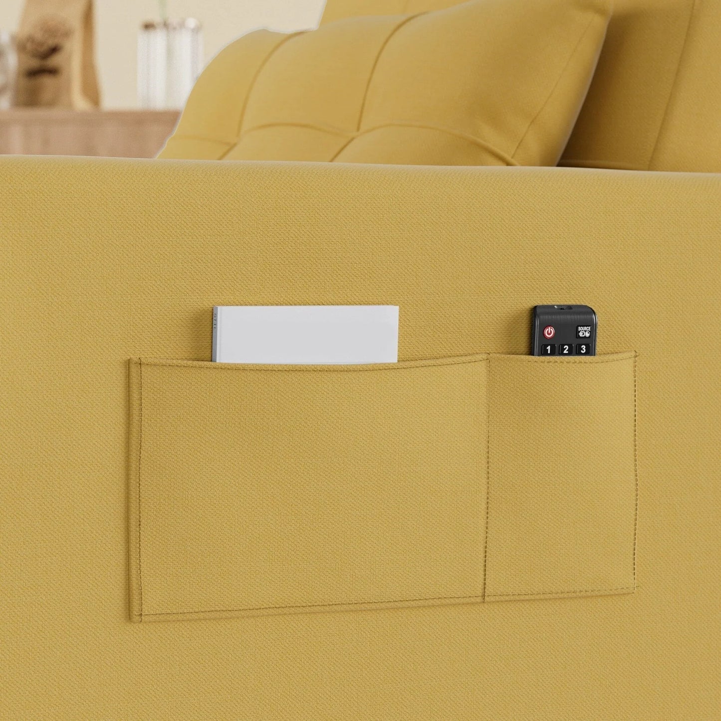 Divano letto trasformabile 3-in-1, Poltrona letto estraibile, Letto pieghevole convertibile per soggiorno