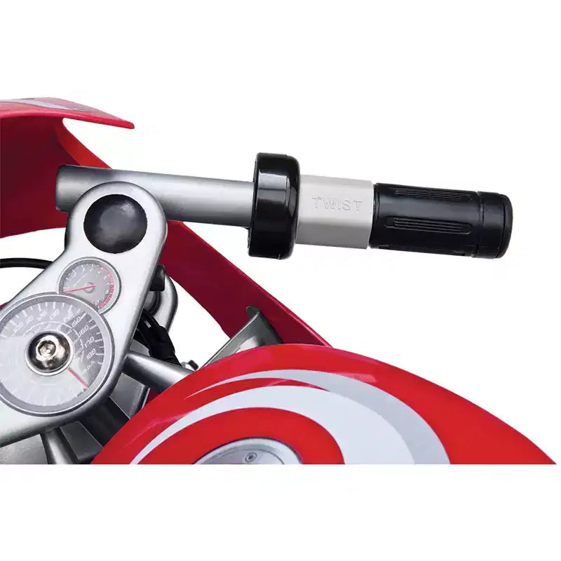 Razor Mini Moto Elettrica da Corsa 24 Volt, 1 Velocità, Moto da Corsa Dirt Bike, con Pneumatici da 10 Pollici, Velocità Fino a 24 km/h, Età 13+, Confezione da 2, Rossa