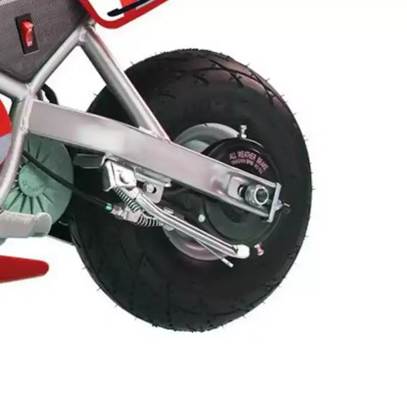 Razor Mini Moto Elettrica da Corsa 24 Volt, 1 Velocità, Moto da Corsa Dirt Bike, con Pneumatici da 10 Pollici, Velocità Fino a 24 km/h, Età 13+, Confezione da 2, Rossa
