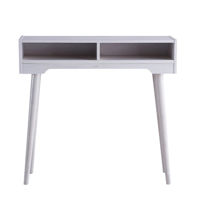 Consolle Mid-Century Modern da 91 cm con 2 Ripiani Aperti