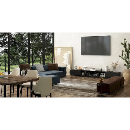 TV Stand for 90, TV Media Center, Entertainment Center Media Console