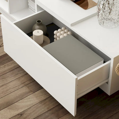 TV Stand for 90, TV Media Center, Entertainment Center Media Console