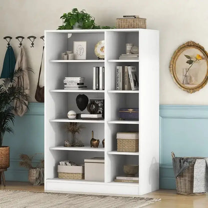 3-Door Shutter Wardrobe with shelves For Bedroom