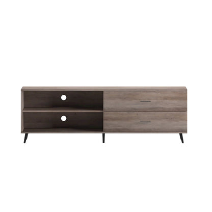 TV Stand for up to 60 TV's with Adjustable Shelf and Storage Drawers