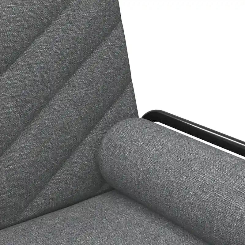 Divano Letto in Tessuto con Schienale e Braccioli Regolabili – 205,7W x 88,9D x 70,1H cm