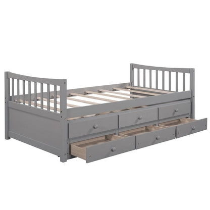 Daybed with Trundle and Drawers