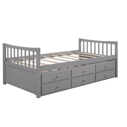 Daybed with Trundle and Drawers