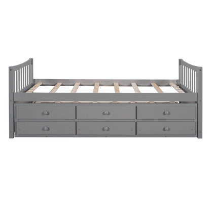Daybed with Trundle and Drawers