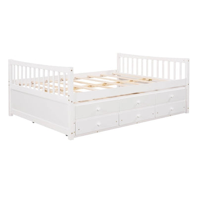 Daybed with Trundle and Drawers
