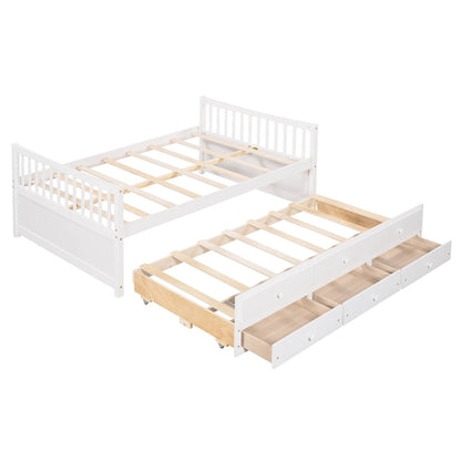 Daybed with Trundle and Drawers