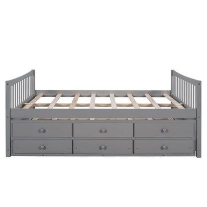 Daybed with Trundle and Drawers