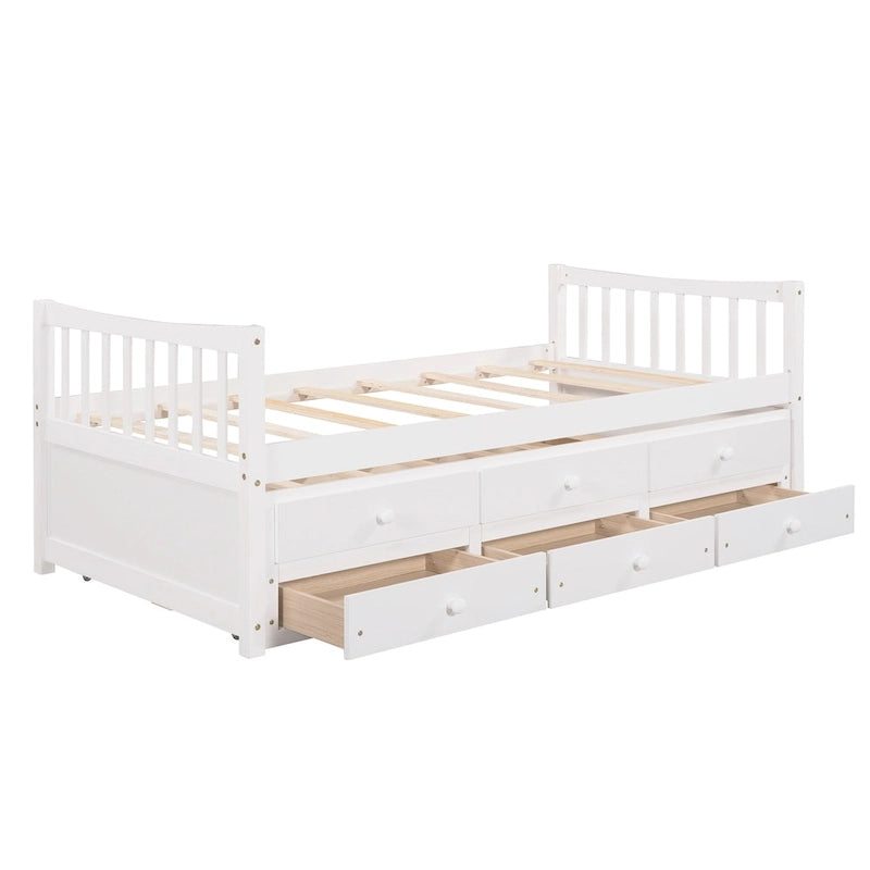 Daybed with Trundle and Drawers
