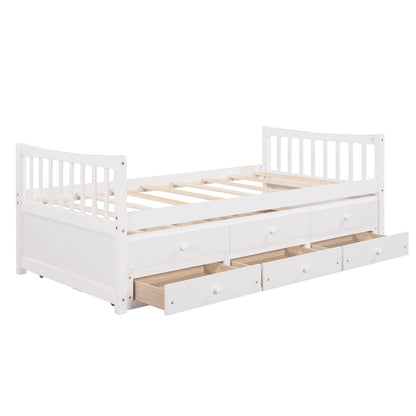 Daybed with Trundle and Drawers