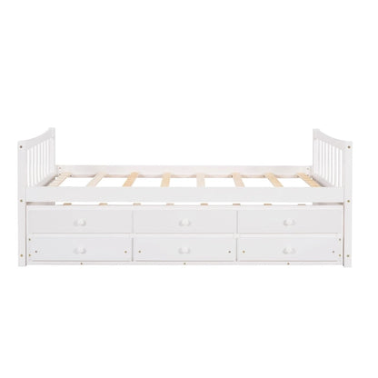 Daybed with Trundle and Drawers
