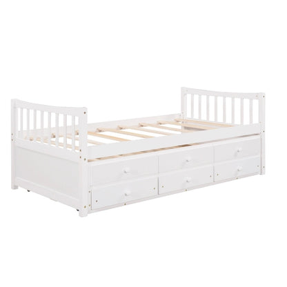 Daybed with Trundle and Drawers
