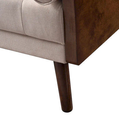 Divano letto pieghevole regolabile Mid Century Modern per soggiorno