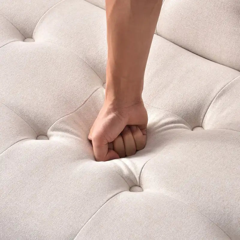 Divano letto pieghevole regolabile Mid Century Modern per soggiorno