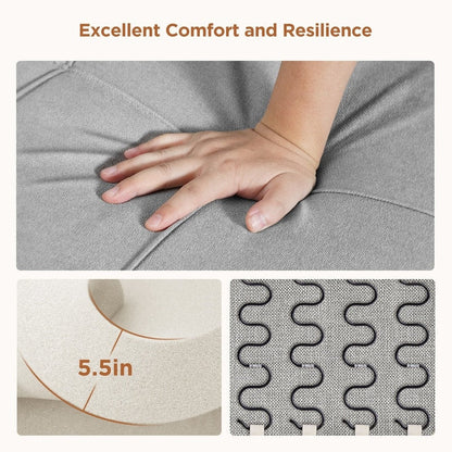 Divano letto trasformabile 3-in-1, Poltrona letto estraibile, Letto pieghevole convertibile per soggiorno