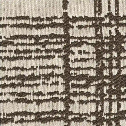 Divanetto tradizionale marrone grano con borchie decorative